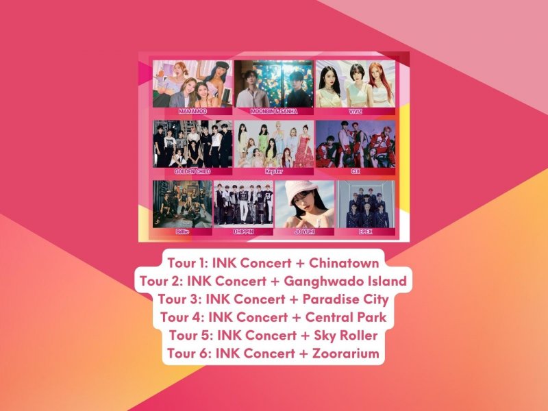 INK Concert Line-up 2022