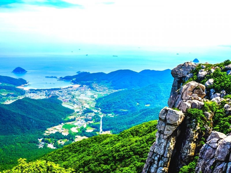 Namhae Island: Geumsan Mountain Namhae Island Adventure Trip