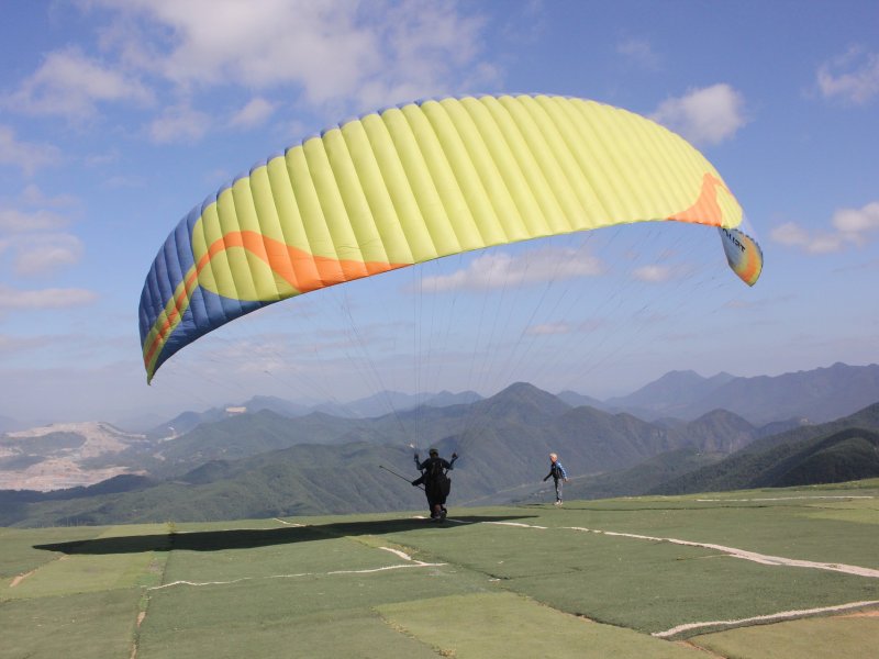 Paragliding in Chungcheongbuk-do