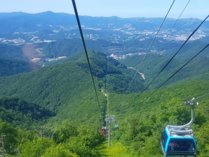 Balwangsan Mountain - Cable Car