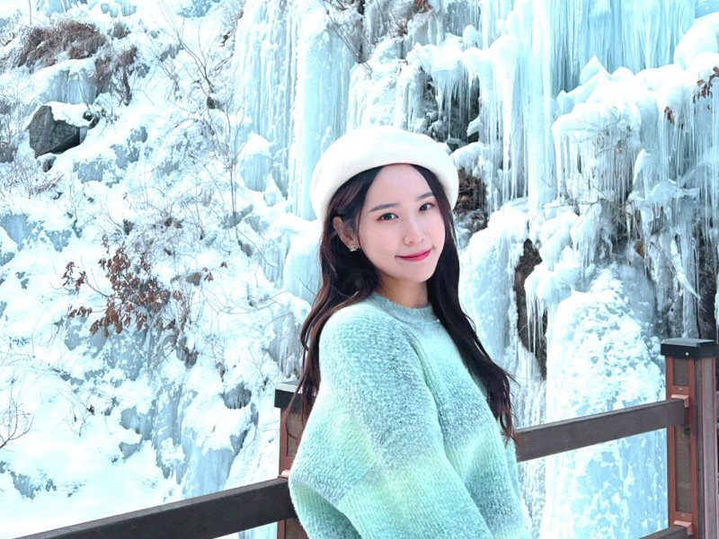 Eobi Ice Valley Icicles Towering icicles and frozen canyon scenery at Eobi Ice Valley