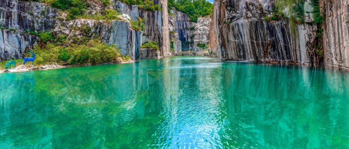 Pocheon Art Valley cultural experience Pocheon Art Valley sculpture park with modern art installations and lake