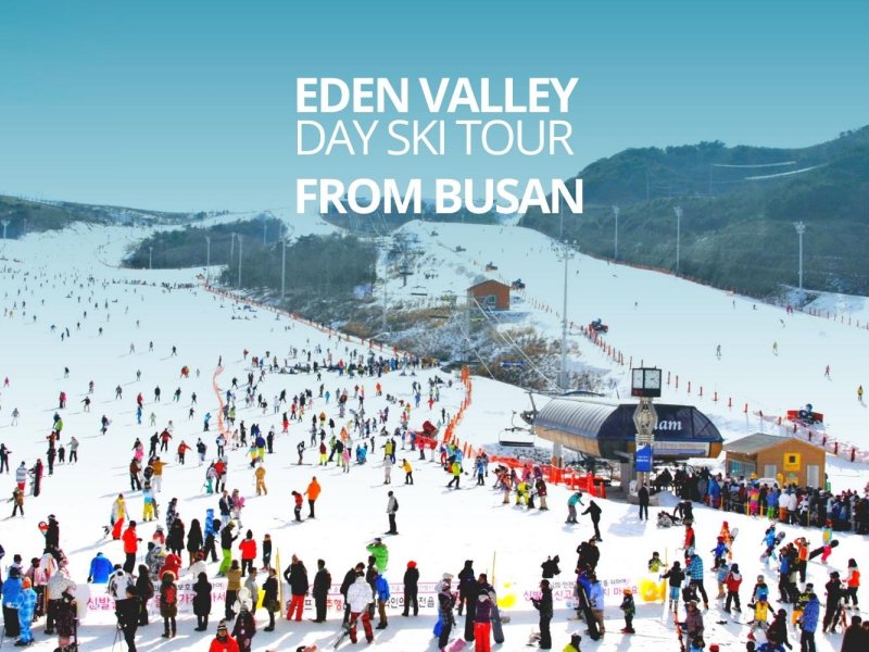 Eden Valley Resort Day Ski Tour in Korea Eden Valley Resort Day Ski Tour in Korea