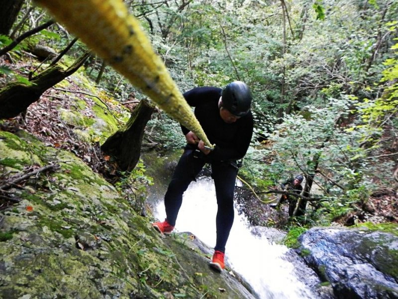 Canyoning near Gapyeong