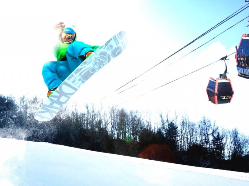 Ski Resort Vivaldi Park Viva Ski Camp Korea
