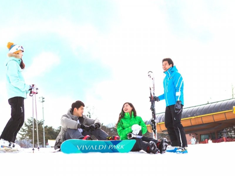 Ski Resort Vivaldi Park Viva Ski Camp Korea