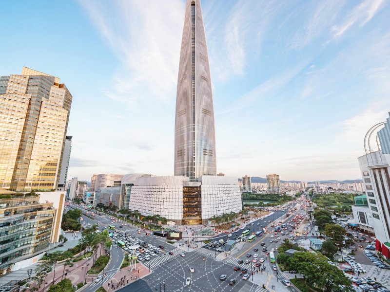 Seoul Heights & Sights: East & Central Exploration at Lotte World Tower